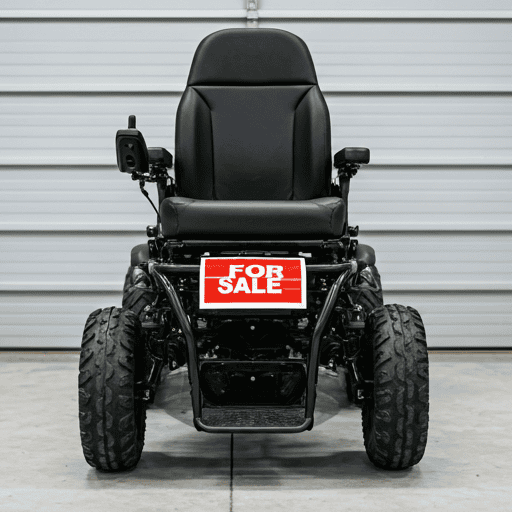 extreme x8 all-terrain power wheelchair