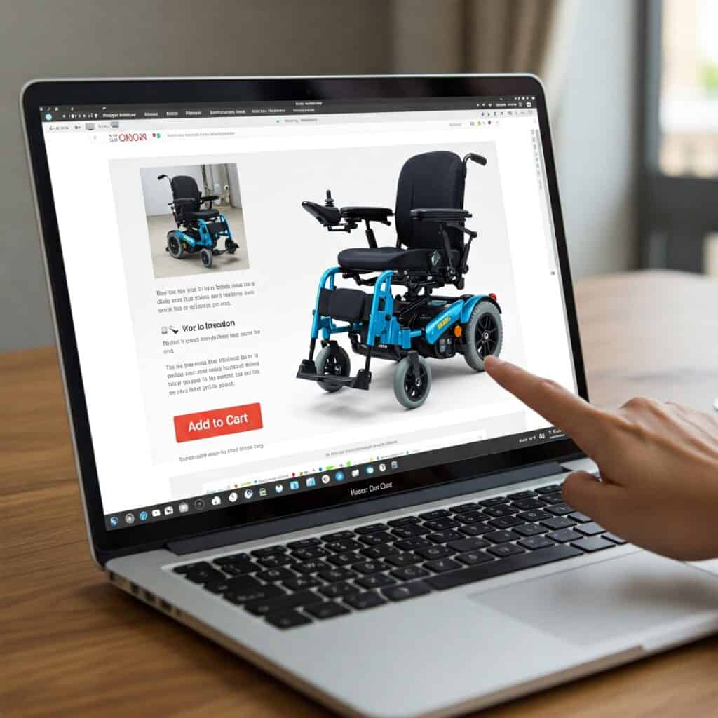 Buying a power wheelchair online