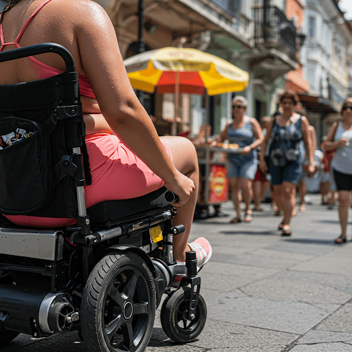 Lightweight Folding Electric Wheelchairs for Travelling