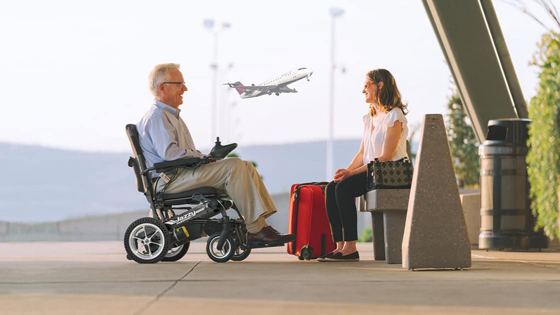 Lightweight Folding Electric Wheelchairs for Travelling