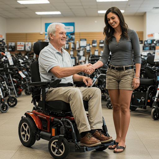 power wheelchairs for sale near me