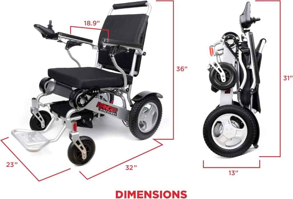 Porto Mobility Ranger Discovery XL Wide Seat Electric Wheelchair
